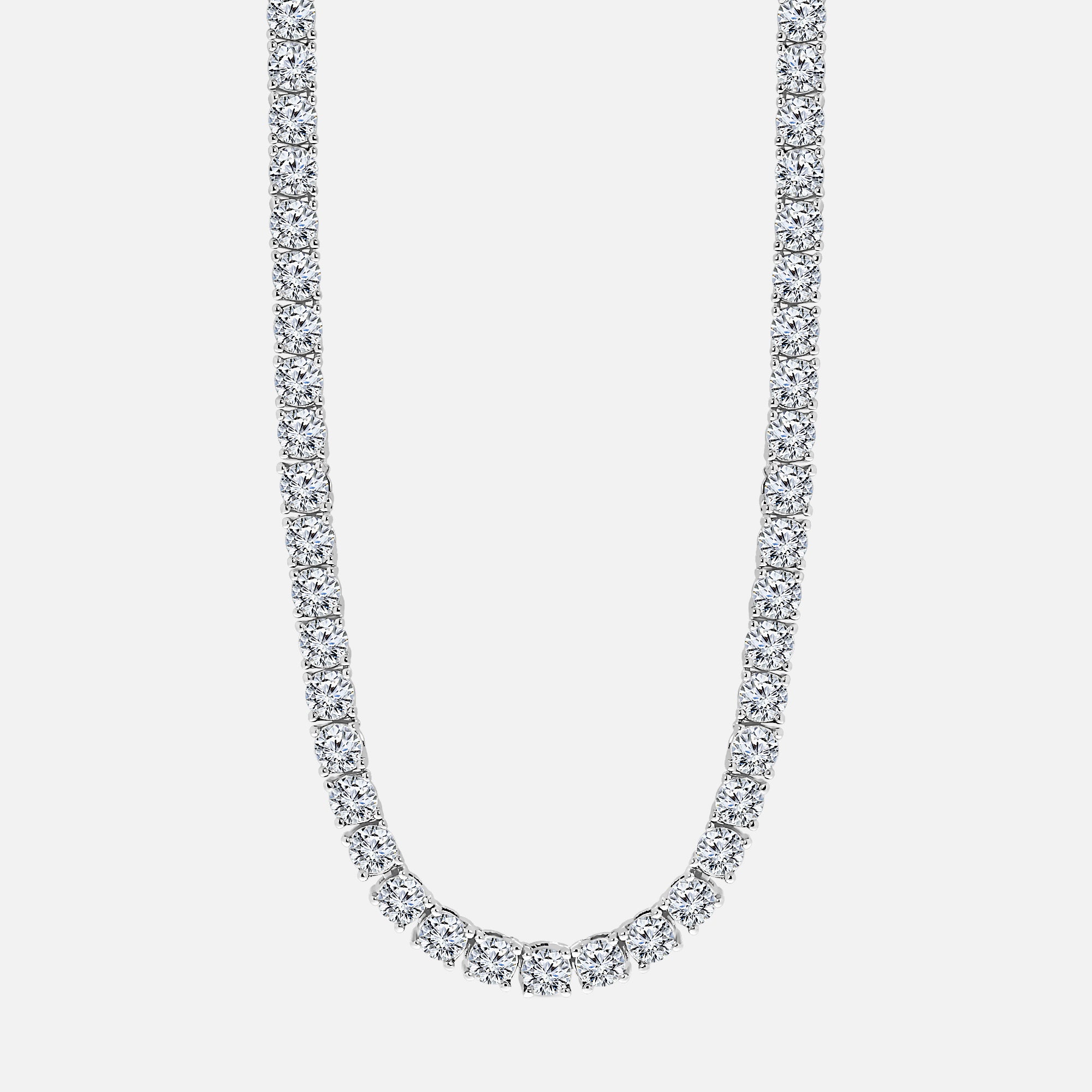 Tennis Chain. - (VVS CZ)  5MM
