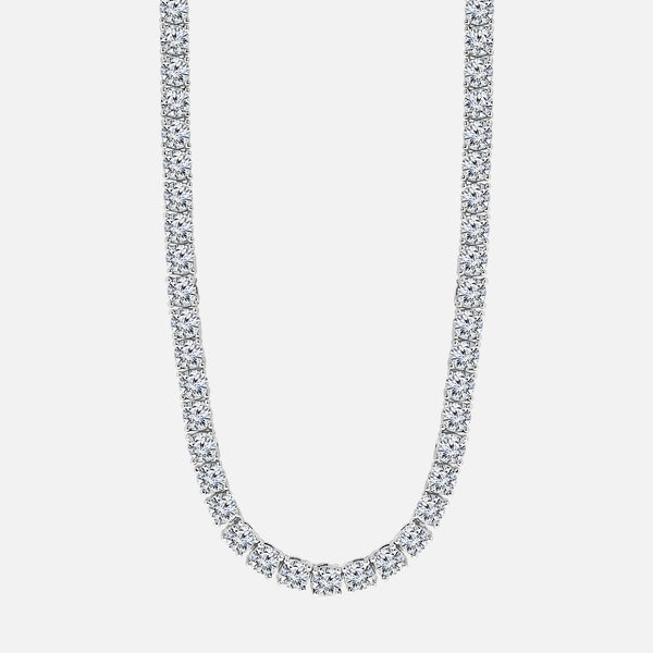 Tennis Chain. - (VVS CZ)  5MM