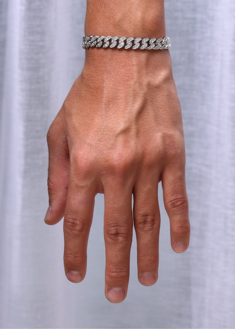 Ice BRACELET. - (VVS CZ) 8MM