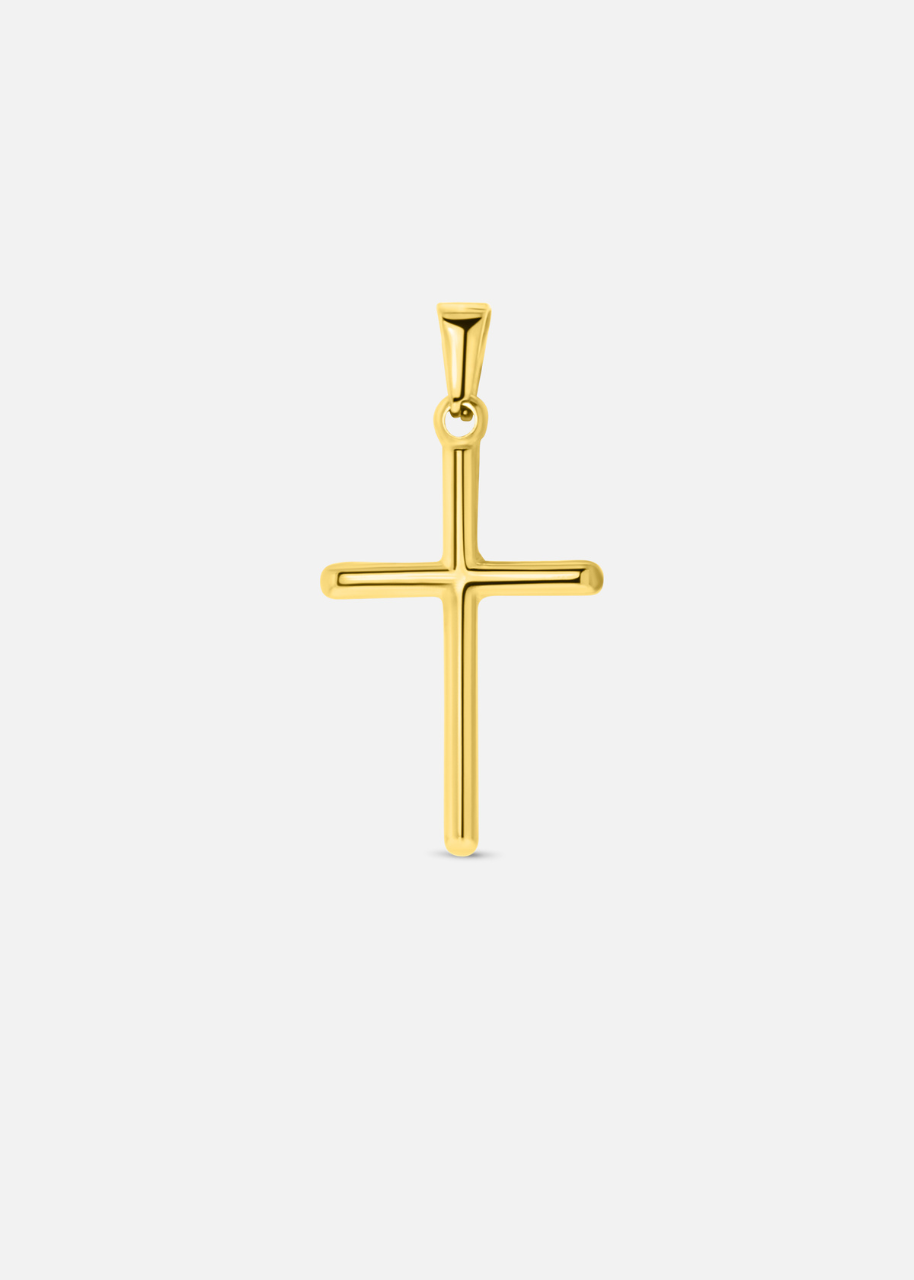 Cross Pendant. - (Gold)