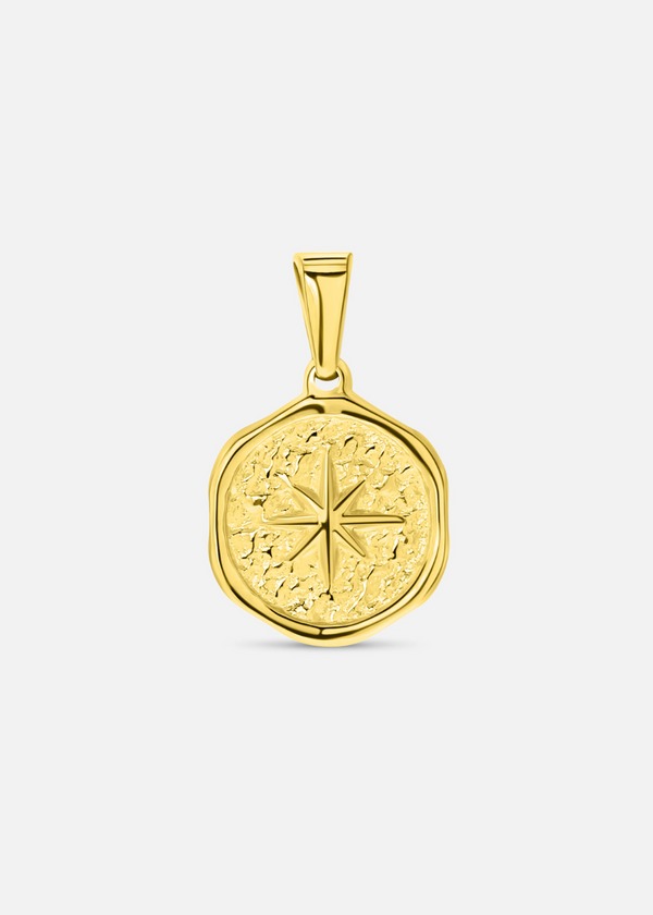 🎁 North Star Pendant. - (Gold) (15% off)