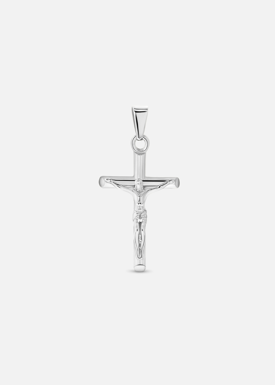 🎁 Crucifix Pendant. - (Silver)
