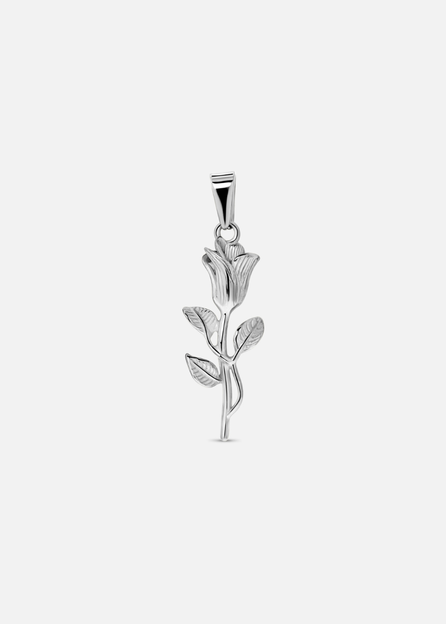 🎁 Rose Pendant. - (Silver) (15% off)