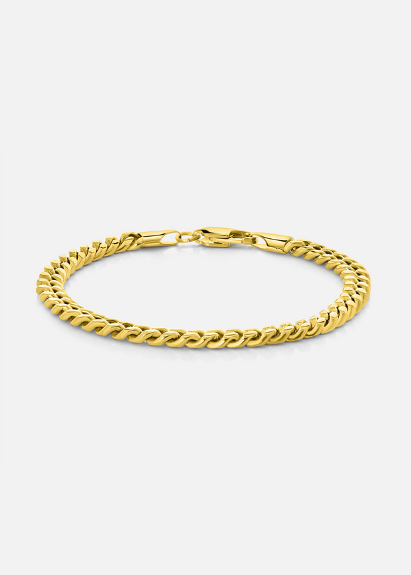 Cuban. - (Gold Plated) 5MM