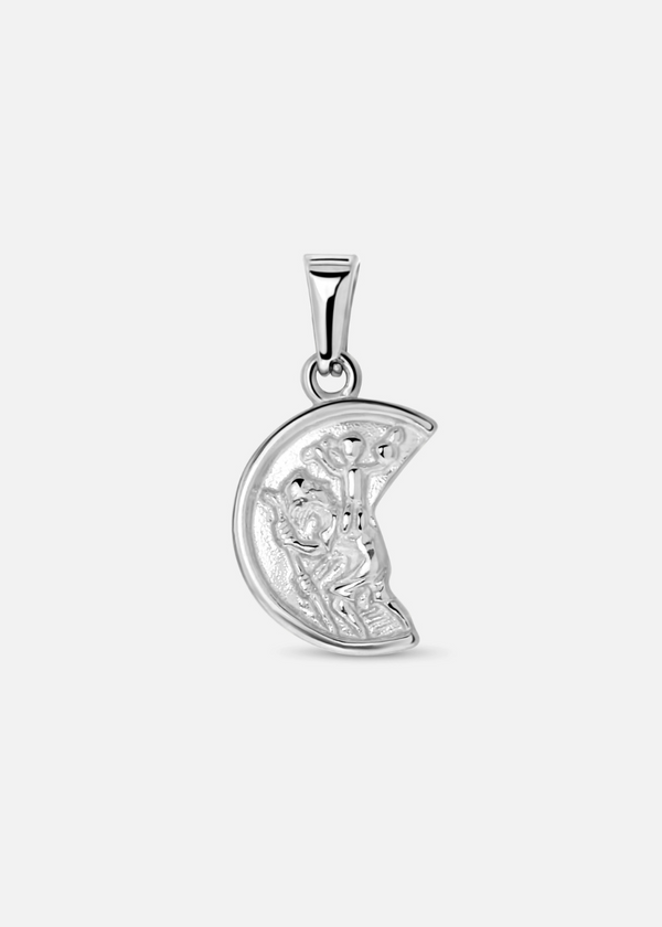 🎁 Quarter Pendant. - (Silver) (15% off)