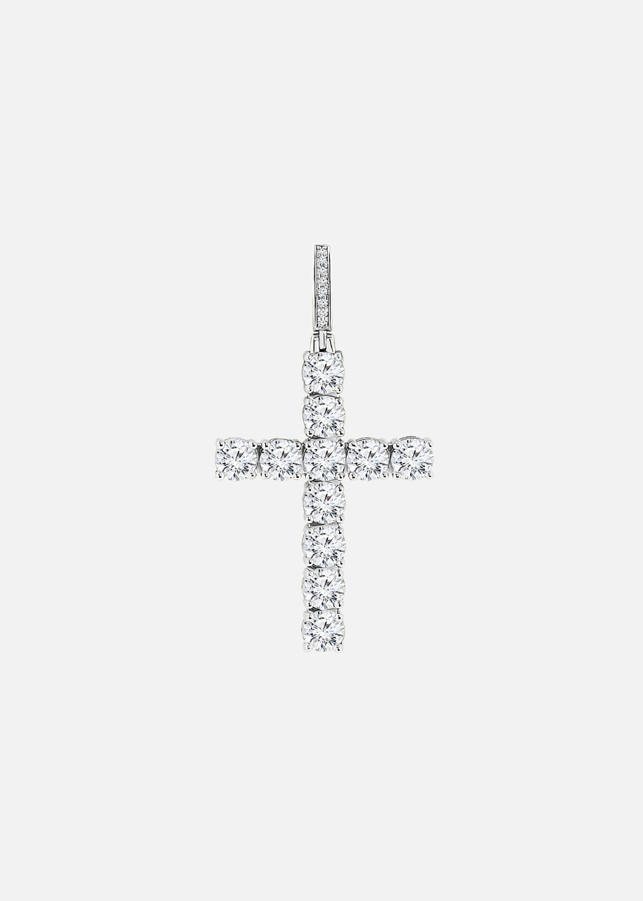 🎁 CROSS Pendant- (VVS CZ) (15% off)