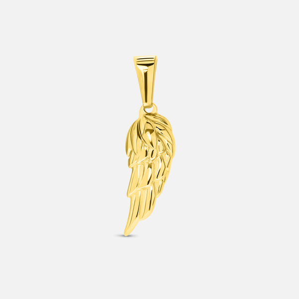 Wing Pendant. - (Gold)