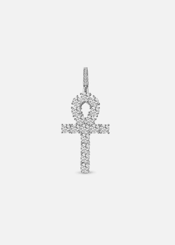 Ankh Pendant. - (VVS CZ) - ICEBOYS