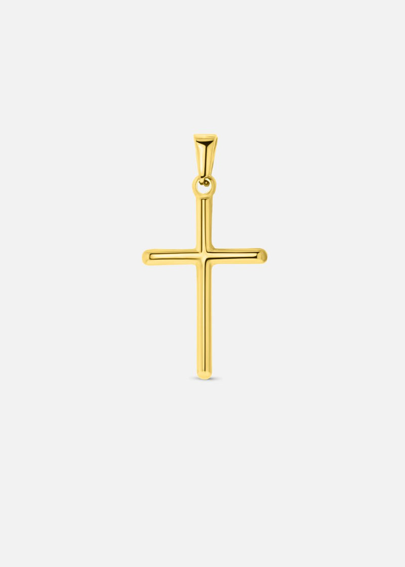 Cross Pendant. - (Gold) - ICEBOYS