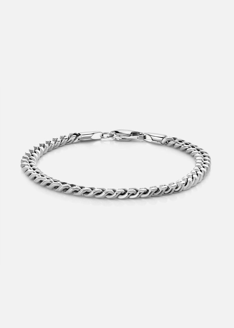 Cuban Bracelet. - (Silver) 5MM - ICEBOYS