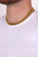 Cuban Chain. - (Gold) 12MM - ICEBOYS