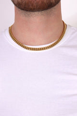 Cuban Chain. - (Gold) 8MM - ICEBOYS