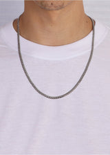 Cuban Chain. - (Silver) 4MM - ICEBOYS