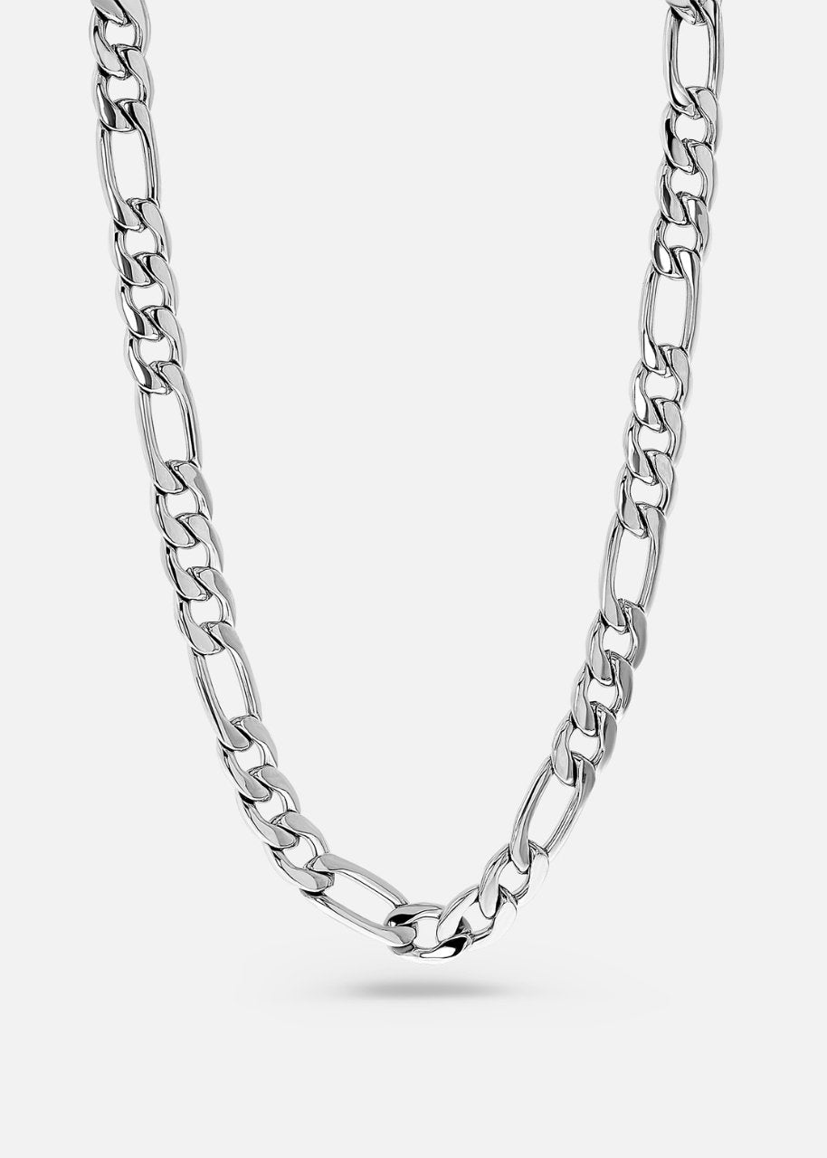 Figaro Chain. - (Silver) 5MM