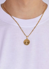 Leonardo da Vinci Pendant. - (Gold) - ICEBOYS