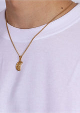 Quarter Pendant. - (Gold) - ICEBOYS