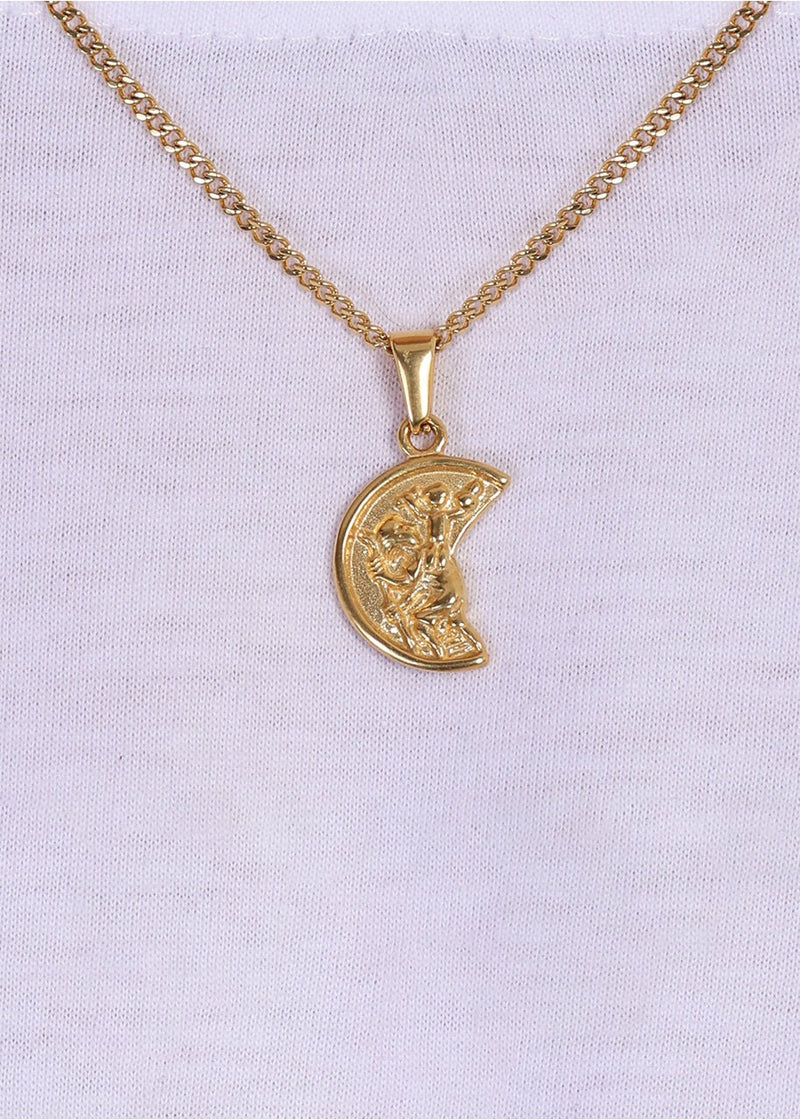 Quarter Pendant. - (Gold) - ICEBOYS