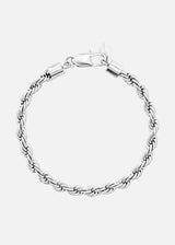 Rope Bracelet. - (Silver) 6MM - ICEBOYS