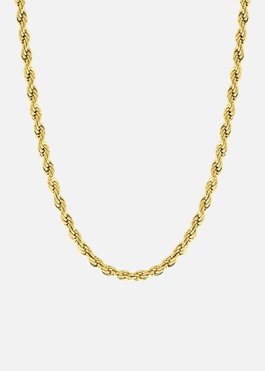 Rope Chain. - (Gold) 3MM