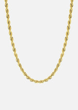 Rope Chain. - (Gold) 3MM - ICEBOYS