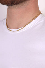 Rope Chain. - (Gold) 3MM - ICEBOYS