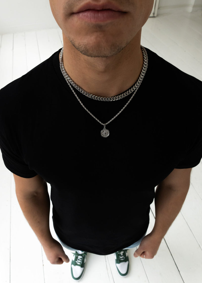 Rope Chain. - (Silver) 3MM - ICEBOYS