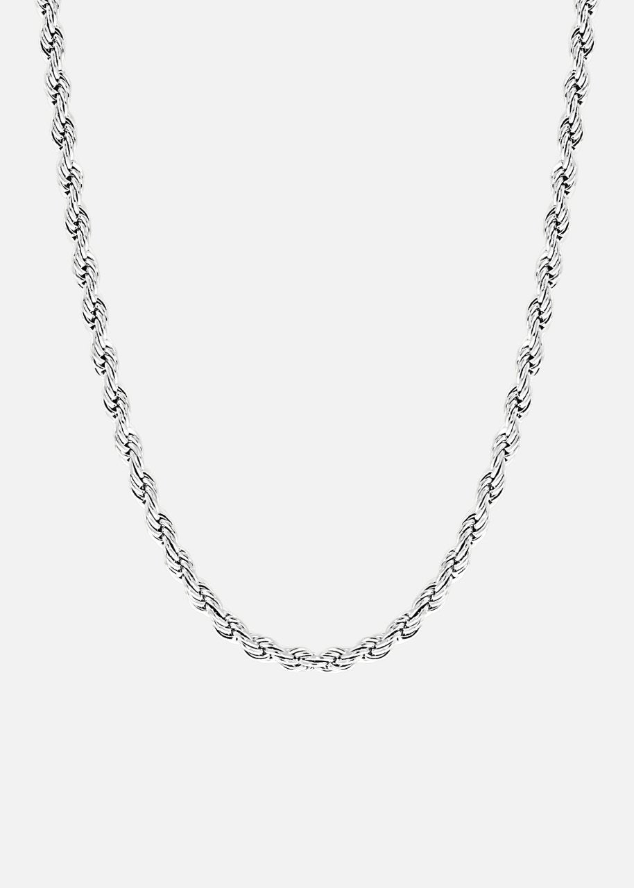 Rope Chain. - (Silver) 3MM - ICEBOYS