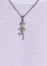 Rose Pendant. - (Silver) - ICEBOYS