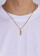 Wing Pendant. - (Gold) - ICEBOYS